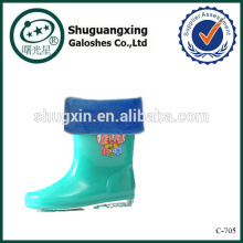 botas de lluvia niños botas de montar de invierno western C-705